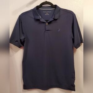 Nautica Boy's Dark Blue 2-button Polo Size LG (14/16)